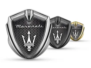 Maserati Metallico Emblema Badge Look Moderno High-End